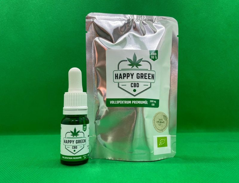 Happy Green CBD Öl Vollspektrum 30% - 10ml