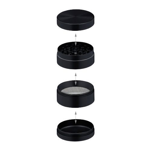 Grinder Metall Crusher (Zerkleinerer für Kräuter & Tabak) – Bild 3