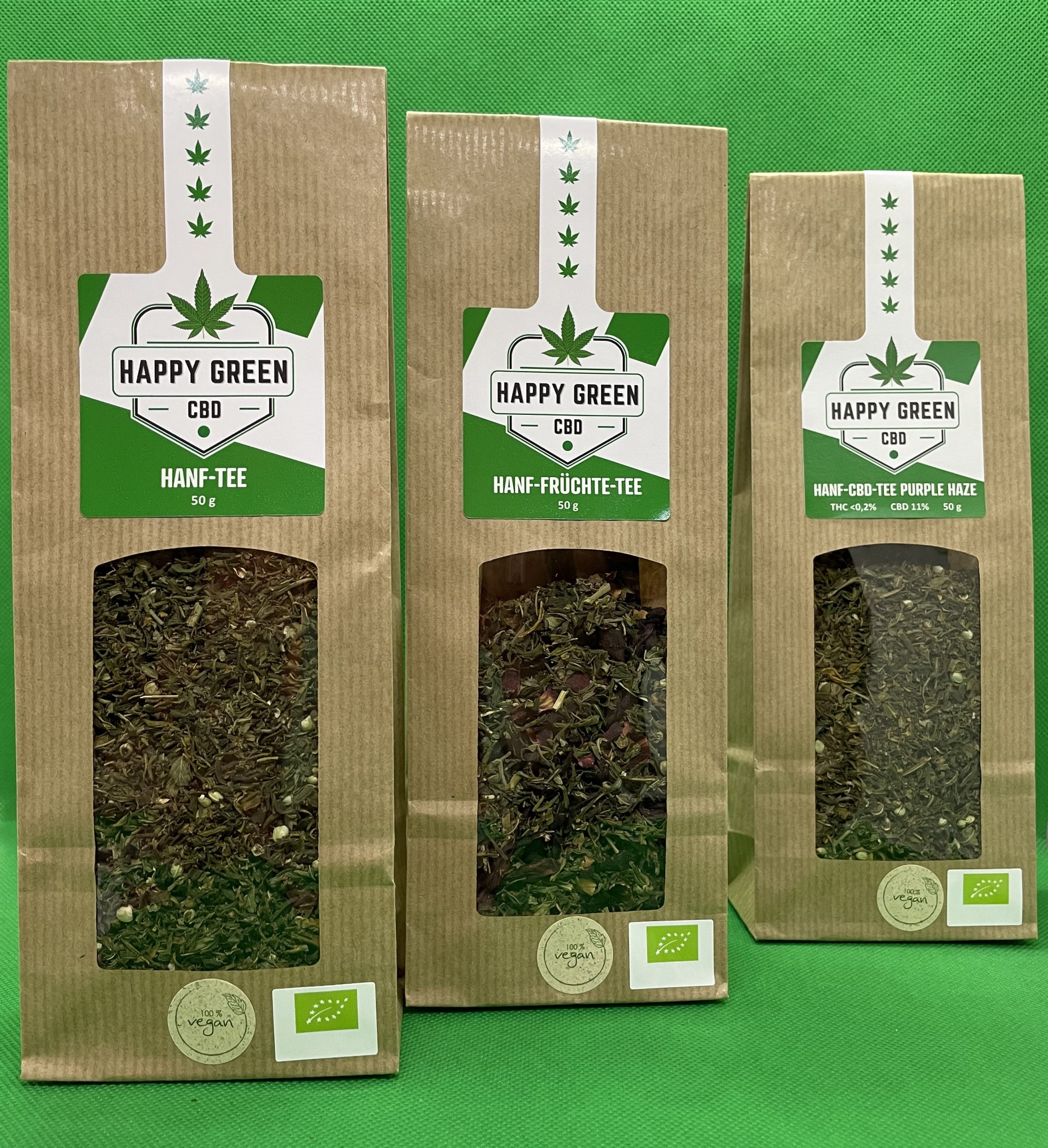 Hanf-Tee / Hanf-Früchte-Tee / Hanf-CBD-Tee Purple Haze - je 50g